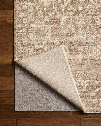 Loloi Chris Loves Julia Palma Collection PLM-09 Brown/Earth 2'-7" x 10'-0" Runner Rug Vintage Style Boho Living Room Bedroom Carpet
