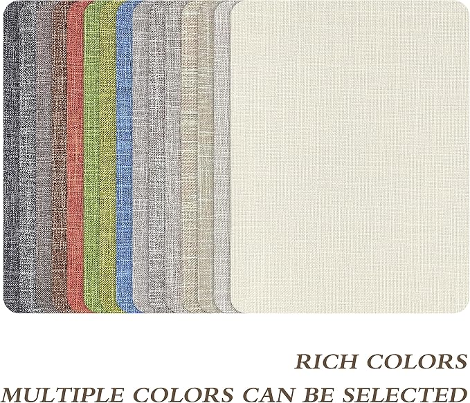 KING MOUNTAIN Fine Linen Repair Patches, Dark Grey, Self-Adhesive, Rectangular - Image 3