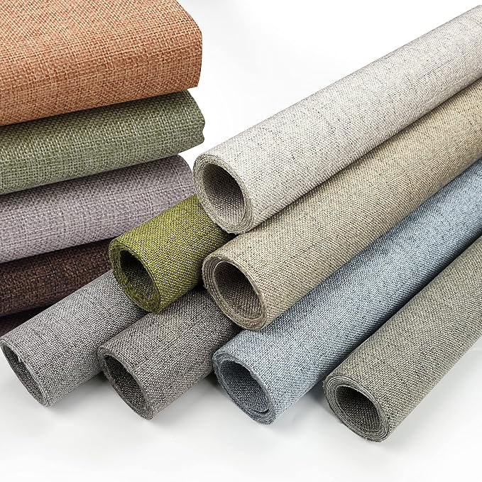 Fine Linen Fabric Patches, Self-Adhesive, 12x40 Inch, - Image 3