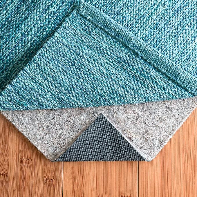 RUGPADUSA - Dual Surface - 10' Square - 1/8" Thick - Felt + Rubber - Non-Slip - Image 3
