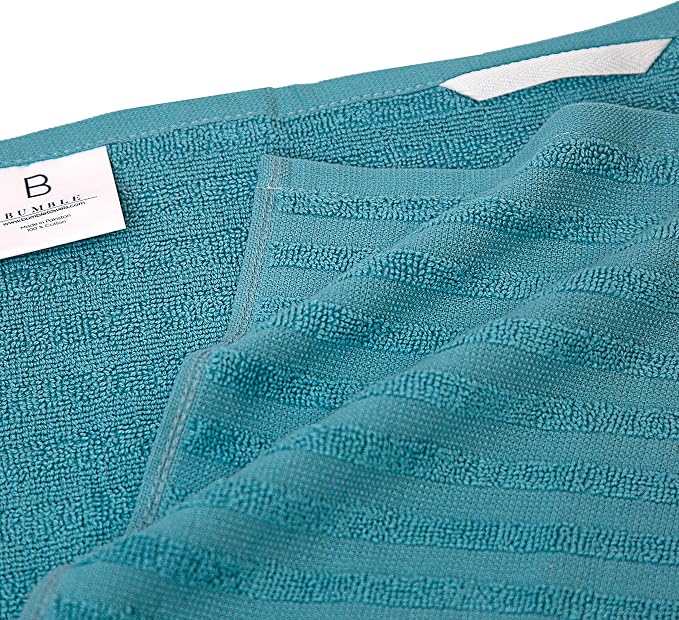 Premium Kitchen Towels | Large Cotton Dish Towels | Flat & Terry Highly - Image 4
