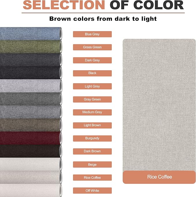 Fine Linen Repair Patches, Self-Adhesive Linen Fabric Patches, 12X40 inch Extra - Image 4