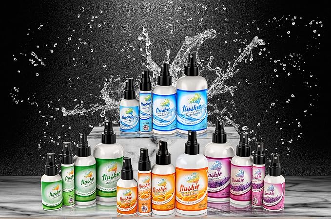 Flushie Pre-Toilet Sprays for Poop Travel Size Toiletries Bathroom Spray for - Image 4