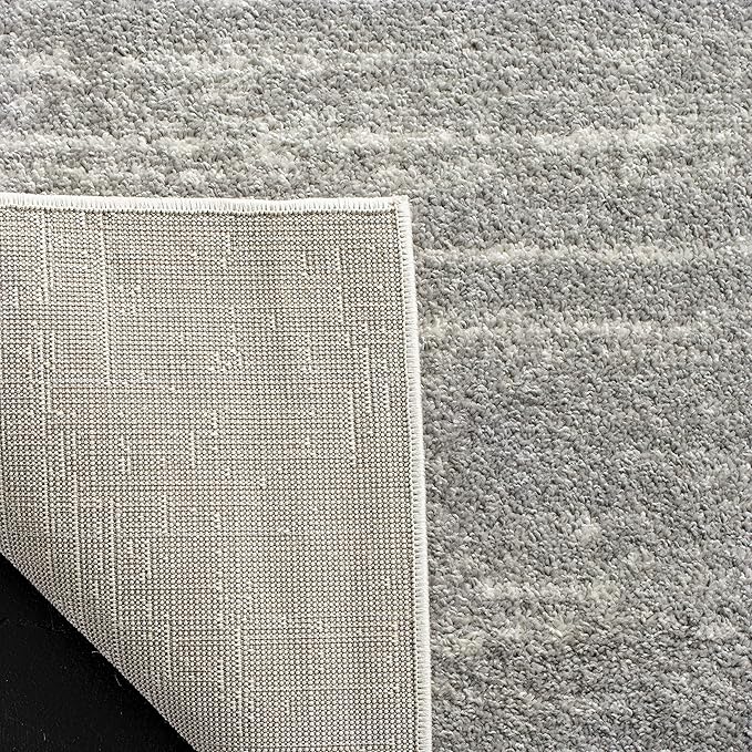 SAFAVIEH Adirondack Collection Runner Rug - 2'6" x 22', Light Grey & Grey, Modern Ombre Design, Non Shedding & Easy to Clean, Ideal for Hallway, Foyer, Kitchen, Entryway, Bedroom (ADR113C)