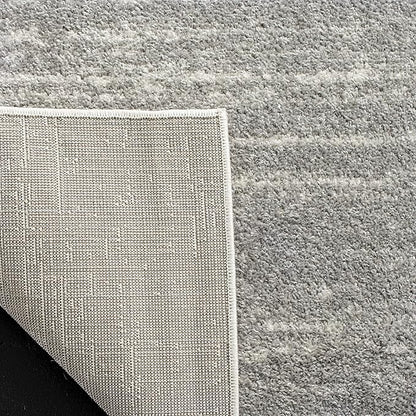 SAFAVIEH Adirondack Collection Runner Rug - 2'6" x 22', Light Grey & Grey, Modern Ombre Design, Non Shedding & Easy to Clean, Ideal for Hallway, Foyer, Kitchen, Entryway, Bedroom (ADR113C)
