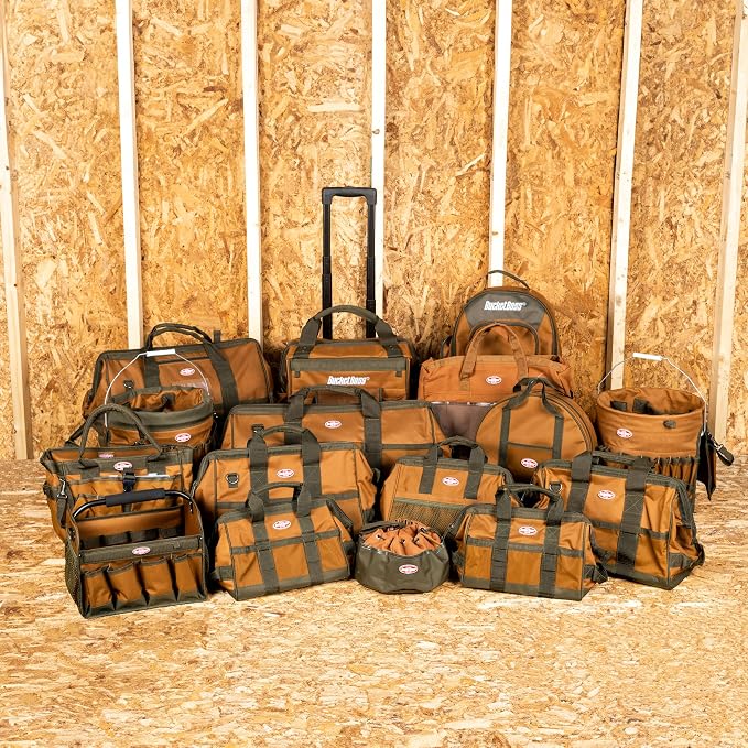 Bucket Boss The Bucketeer Bucket Tool Organizer in Brown - Image 17