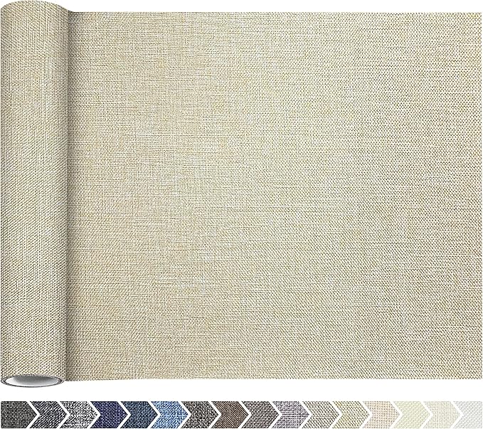 Coarse Linen Repair Patches, Self-Adhesive Linen Fabric Patches, 12X40 inch by ForABetterHomeLife