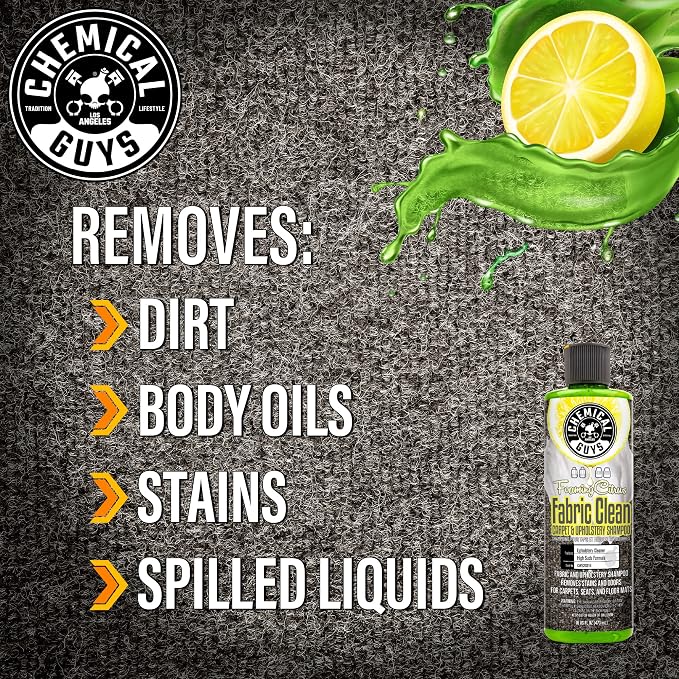 Chemical Guys Foaming Citrus Fabric Clean, Carpet and Upholstery Cleaner - Image 6