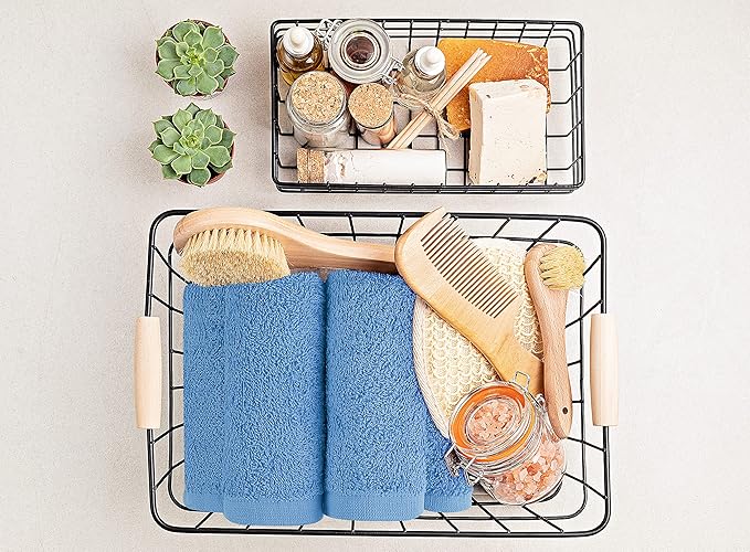 Utopia Towels 24 Pack Cotton Washcloths Set, 100% Ring Spun Cotton, Highly - Image 6
