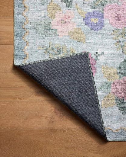 Loloi Rifle Paper Co. Rosa Collection RSA-02 Sky 8'-4" x 11'-6" Area Rug