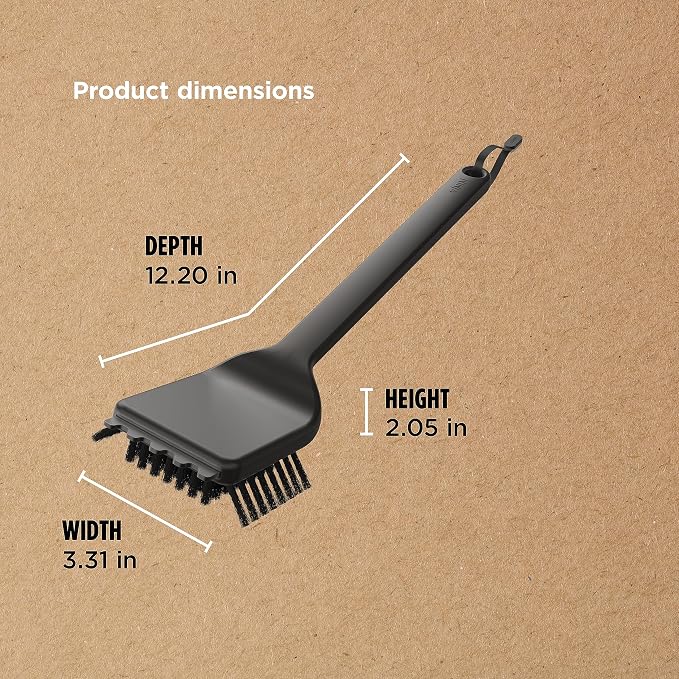 Ninja XSKBRUSHXL Woodfire Outdoor Grill Cleaning Brush, Compatible - Image 3