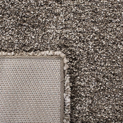 SAFAVIEH Milan Shag Collection Area Rug - 10' x 14', Grey, Solid Design, Non-Shedding & Easy Care, 2-inch Thick Ideal for High Traffic Areas in Living Room, Bedroom (SG180-8080)