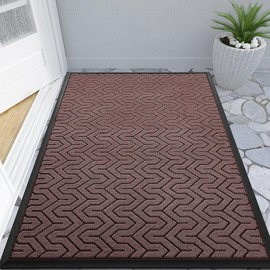 Yimobra Large Door Mat Outside Entrance 47x32, Waterproof Heavy Duty Outdoor by Yimobra