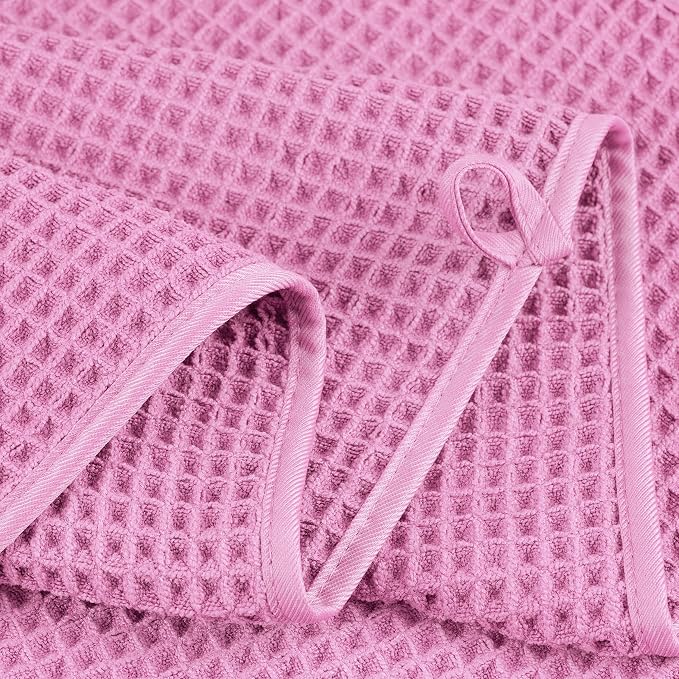 POLYTE Microfiber Oversize Quick Dry Lint Free Bath Towel, 60 x 30 in, 4 Pack - Image 2
