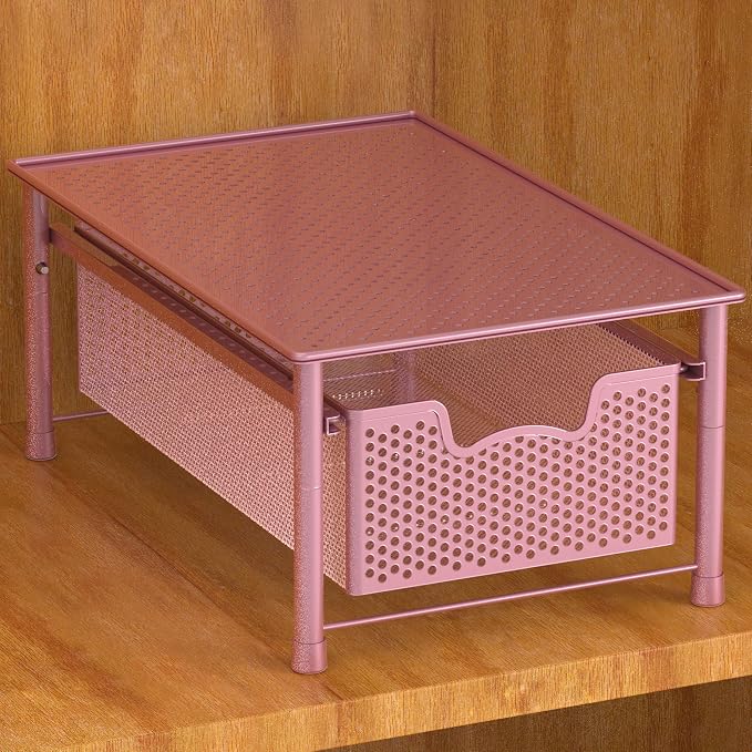 Simple Houseware Stackable Cabinet Basket Drawer Organizer - Image 6