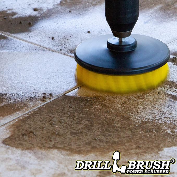 Drillbrush Bathroom Cleaning Drill Brush Attachment - Image 2