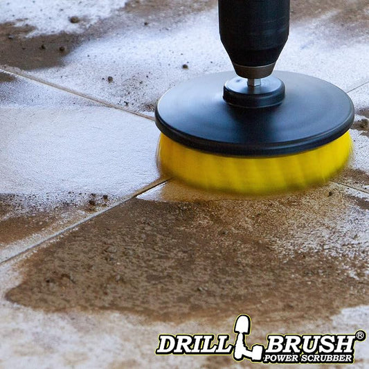 Drillbrush Bathroom Cleaning Drill Brush Attachment - Image 2
