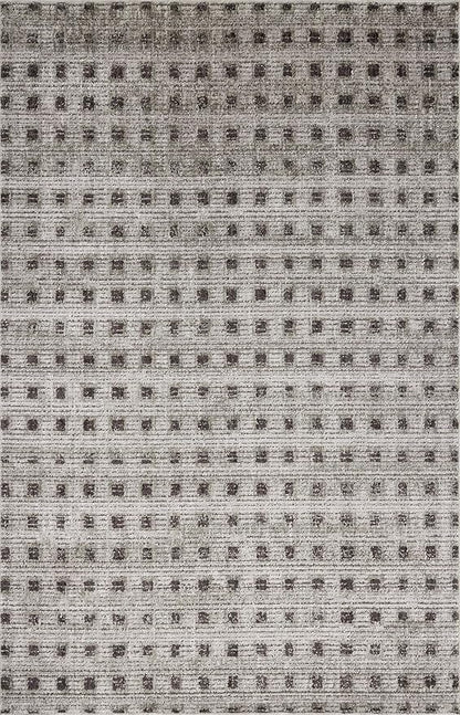 Loloi Jeremiah Brent Bleecker Collection BLE-06 Silver/Charcoal 7'-10" x 10' Area Rug