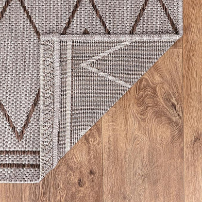 Keen Home Design Terrace Outdoor Area Rug - 6x9 Washable Indoor/Outdoor Rug for Patio, Kitchen, Balcony, Beach, Garden, Deck and Porch, Size: 6'x8'10"