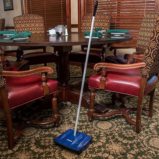 Carlisle FoodService Products Duo-Sweeper Rubberized Carpet and Floor Sweeper – - Image 4