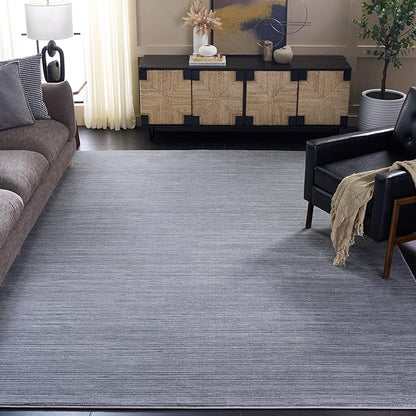 SAFAVIEH Area Rug 12x18 - Vision Collection - Large - Silver, Modern Ombre Design, Non-Shedding & Easy to Clean, Ideal for Living Room, Bedroom, Dining Space (VSN606G)