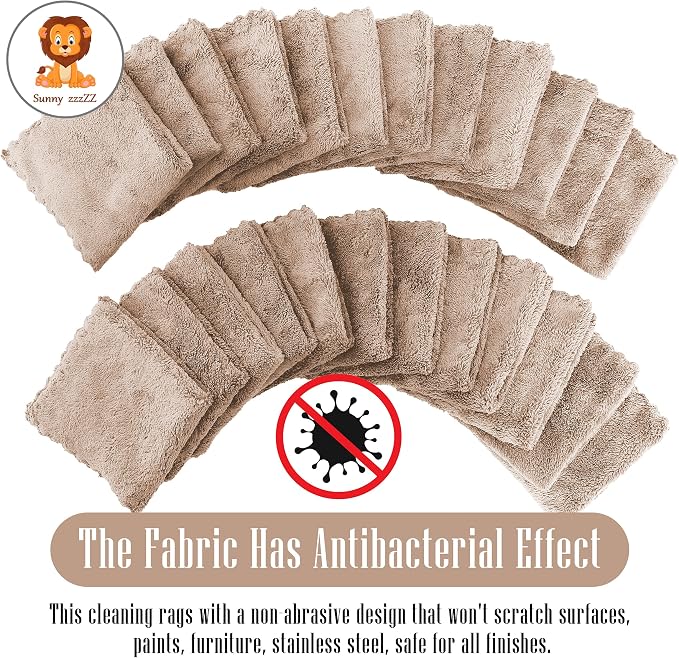 Sunny zzzZZ 24 Pack Kitchen Dishcloths - Image 3