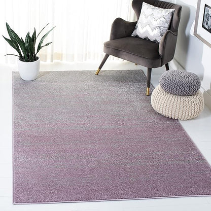 SAFAVIEH Adirondack Collection Accent Rug - 4'5" x 6'5", Purple & Green, Modern Ombre Design, Non Shedding & Easy to Clean, Ideal for Living Room, Bedroom, Office, Dining Space (ADR113V)
