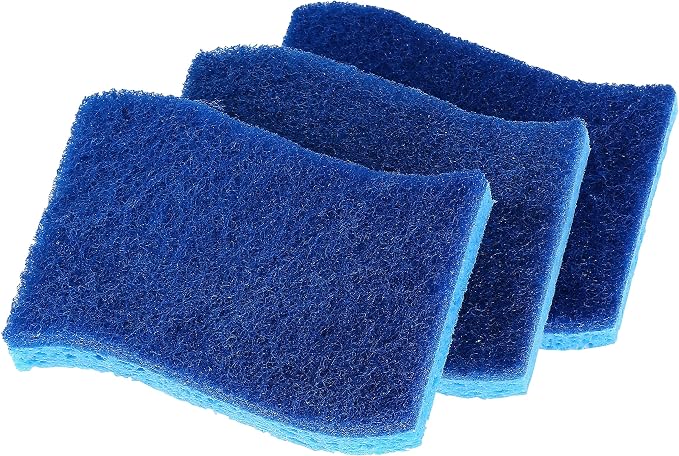 Superio Non-Scratch Cellulose Sponge Scrub Heavy Duty Kitchen Sponges Scrubbers - Image 8