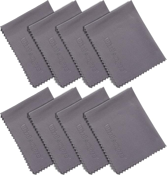 Wisdompro 8-Pack 6x7 Inches Microfiber Cleaning Cloth by Wisdompro