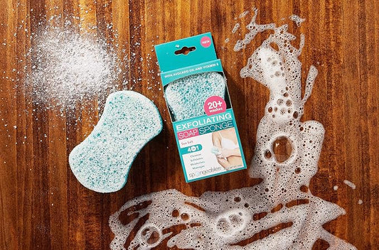 Spongeables Body Wash in a 20+ Wash Sponge, Sea Salt - Image 2