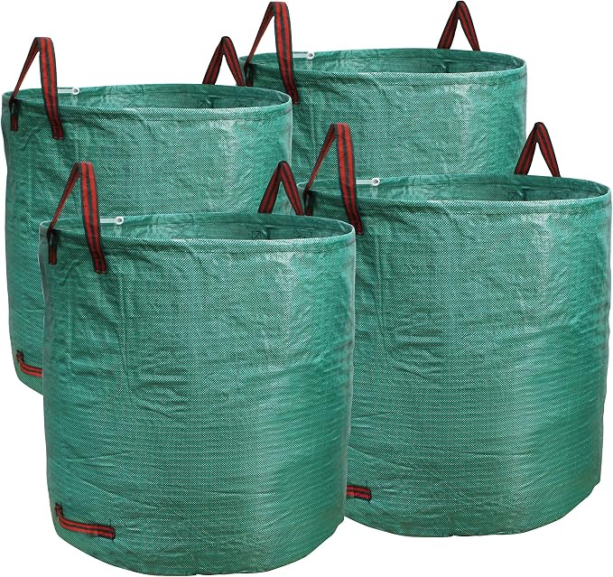PHYEX Professional 4-Pack 132 Gallon Gardening Bags by PHYEX