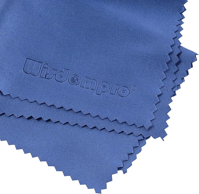 Wisdompro 8-Pack 6x7 Inches Microfiber Cleaning Cloth - Image 3