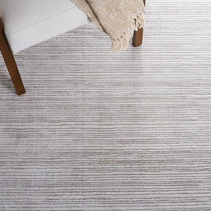 SAFAVIEH Area Rug 9x12 - Vision Collection - Large - Ivory & Grey, Modern Ombre Design, Non-Shedding & Easy to Clean, Ideal for Living Room, Bedroom, Dining Space (VSN606K)