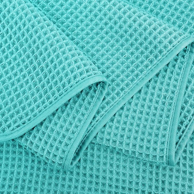 POLYTE Microfiber Oversize Quick Dry Lint Free Bath Towel, 60 x 30 in, 4 Pack - Image 4