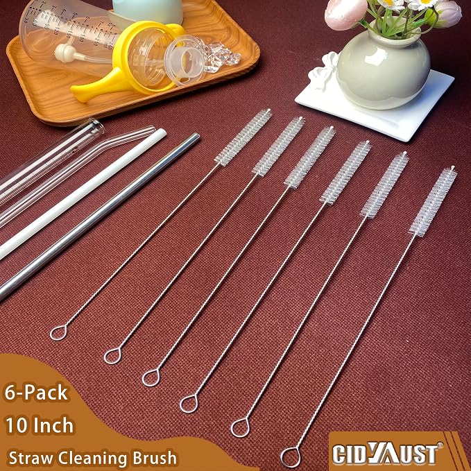 Straw Cleaner Brush Extend 10-Inch, Straw Brush - Image 6